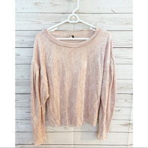 Free People Velvet Sweater